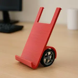 PHONE HOLDER WHEELS DECOR