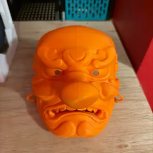 Tengu face mask.