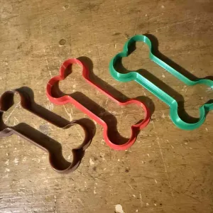 Bone cookie cutter, for Halloween or for dogs