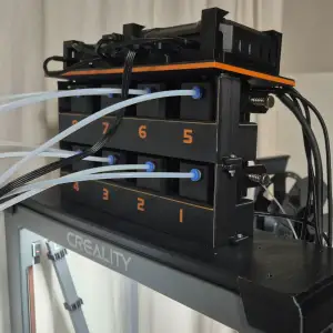 Ender3-V3 Plus CoPrint extruder block platform