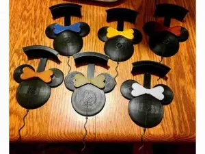 Minnie Mouse Ears Wall Display