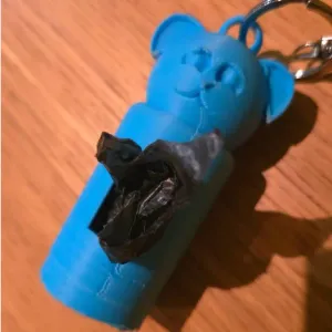 HAPPY PUP poop bag holder