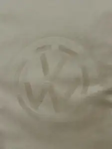 VW Logo Car Floor Mat Detailing Stencil