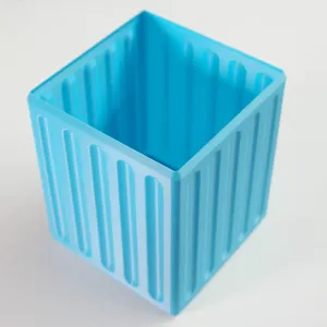 Desk Top Trash Can or Storage Bin in Vase Mode