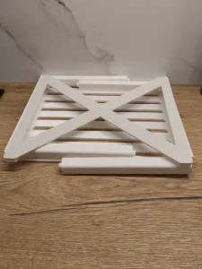 2-Tier Shoe rack - single color print - no supports