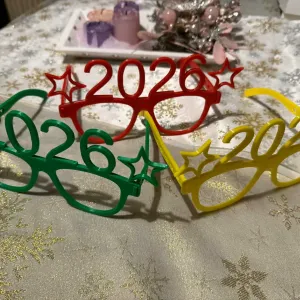 Happy New Year 2026 glasses