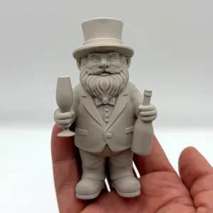 Champagne Garden Gnome