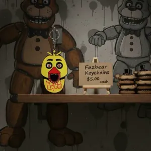 LLAVERO CHICA-FNAF