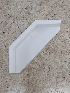 Corner brace for cabinet