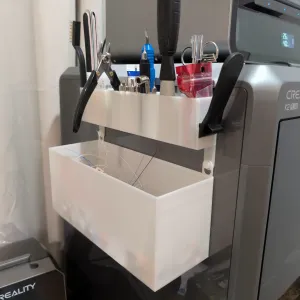 K2 Plus Hanging Toolholder + Garbage Bin