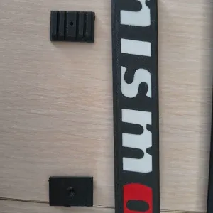 logo nissan nismo for front bumper grille