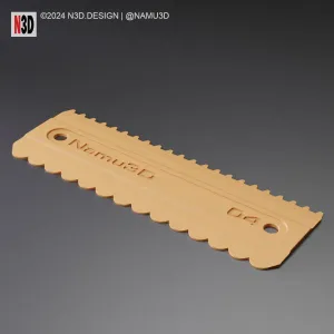 Cake decorating scraper 04