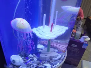 鱼缸多功能太空仓系列景观组件