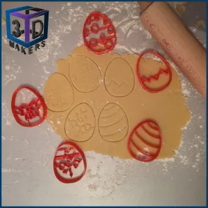 EASTER EGG COOKIE CUTTER