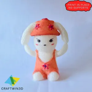 PRINT IN PLACE TEDDY KNIT STYLE NO SUPPORT WITH 3MF