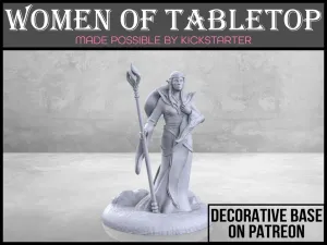 Elven Sorceress - Tabletop Miniature