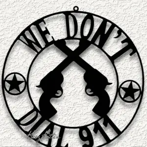Gun sign