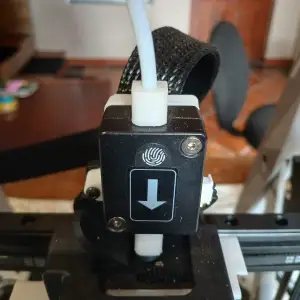 Filament Sensor Relocation Bracket with PTFE tube connection