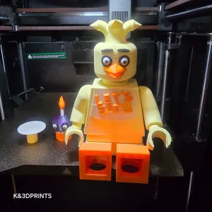 Chica Lego from fnaf