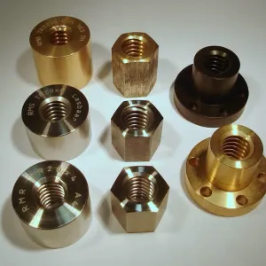 Trapezoidal nut for leadscrew T16