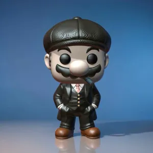 Mario Shelby Funko Style STL – Peaky Blinders Inspired Plumb