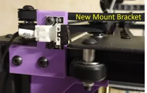 Tranxy X5SA Bracket Mount Y Limit Switch FIX