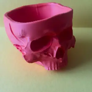 Halloween skull candy bowl