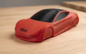 Model Car For Aerodynamic Test