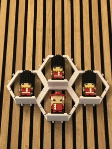 LEGO BRICKHEADZ WALL MOUNT / WALLMOUNT / DISPLAY