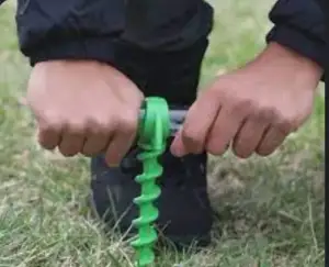 ⛺ Camping Anchor Screw - High Strength ABS