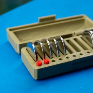 Battery Box for CR2032/2025 with Marker Pins