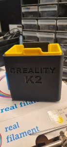 Creality K2 detachable Waste Bin & Poop Chute (central bin)