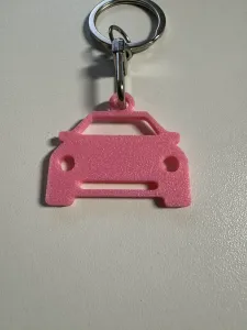 Cartoon Car Keychain