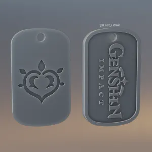 Dendro dogtag Genshin Impact