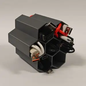 Honeycomb Cable Holder | 7, 10, 13 Slots