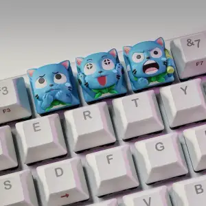 Capa Tecla Happy Fairy Tail Anime Keycaps