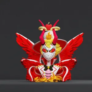 HAZBIN HOTEL - LUCIFER MORNINGSTAR BUST-