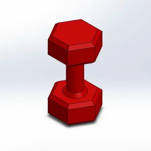 mini dumbbell figure