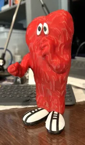 Gossamer - the big red sneaker monster from Looney Toons