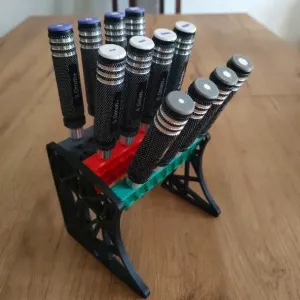Screw drivers stand-For Hex, Philips and Slotted Screwdriver