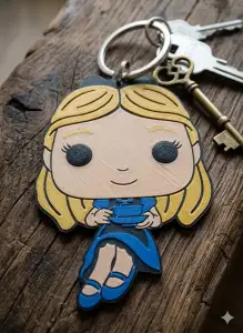 Chaveiro Alice no País das Maravilhas