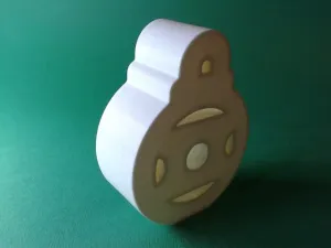 Christmas ball (with a flat) nestable box (v1)