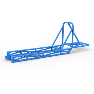 Frame of old school Front engine dragster V4 Scale 1:25