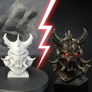 Chaos Marine Bust