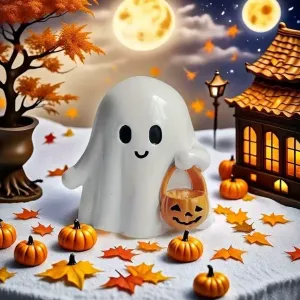 Naughty Little Ghost - Halloween
