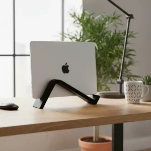 FlipDock – Dual-Mode Laptop Stand (Vertical & Open Use)