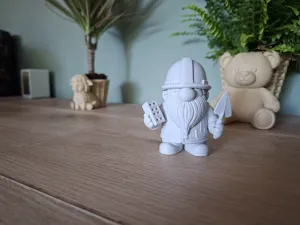 Construction Worker Gnome – Builder Figurine