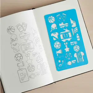 Modular Template Ruler – Accurate Spacing Guide