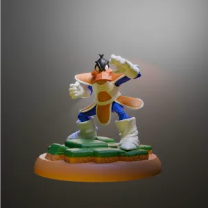Pato Guerrero Z – Armadura estilo Saiyajin (Figura 3D Fanart