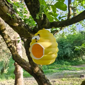 Beehive birdhouse